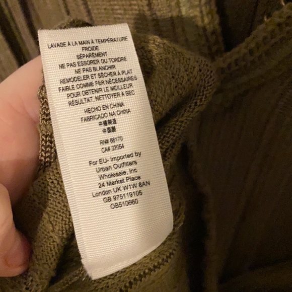 Free People Ribs and Ruffles knit long sleeve sweater - Picture 10 of 11